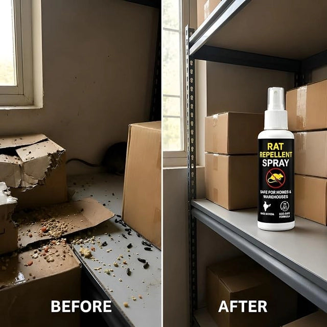 Rat Repellent Spray 100 ML Each | Indoor Pest Control Spray for Home, Kitchen, Office & Store Room | Safe for Daily Use, Easy to Apply, Pack of 2