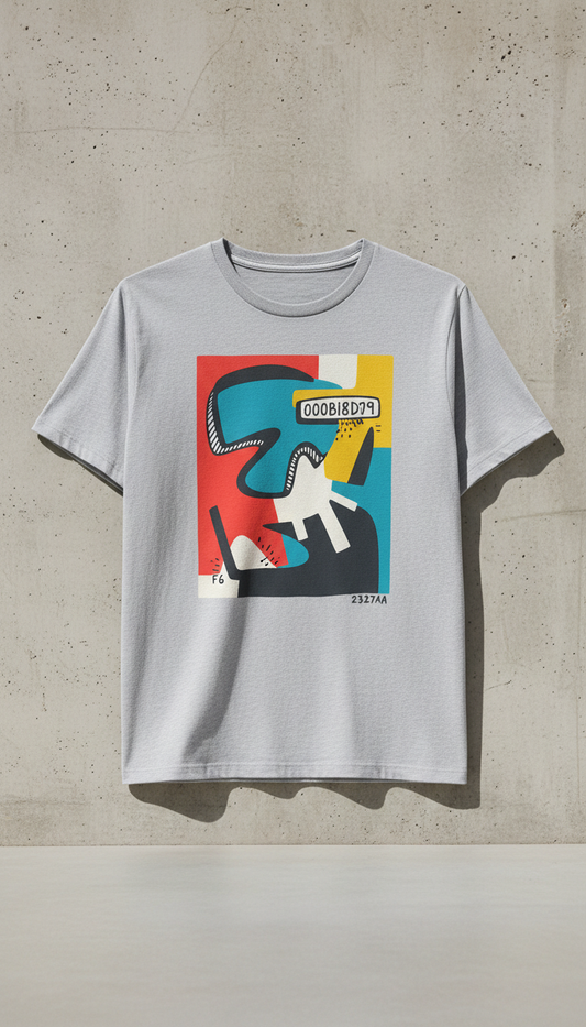 Cotton Graphic T-Shirt Statement Print